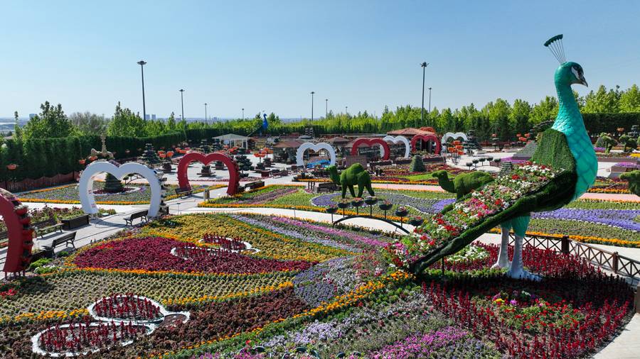 Türkiye'de daha büyüğü yok! Selçuklu Çiçek Bahçesi yeniden kapılarını açtı 3